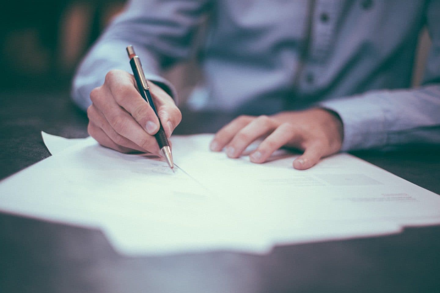 Financial paperwork for consultant fee TDS